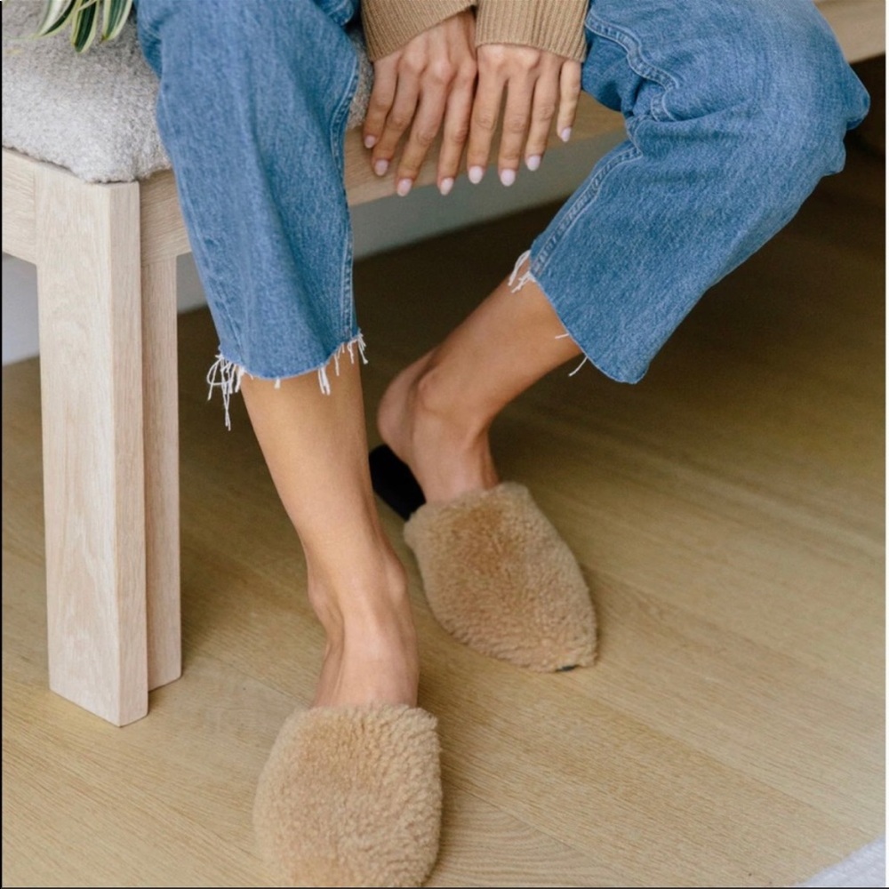 Jenni Kayne shearling mules